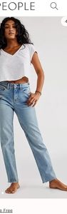 Free People curvy fit jeans